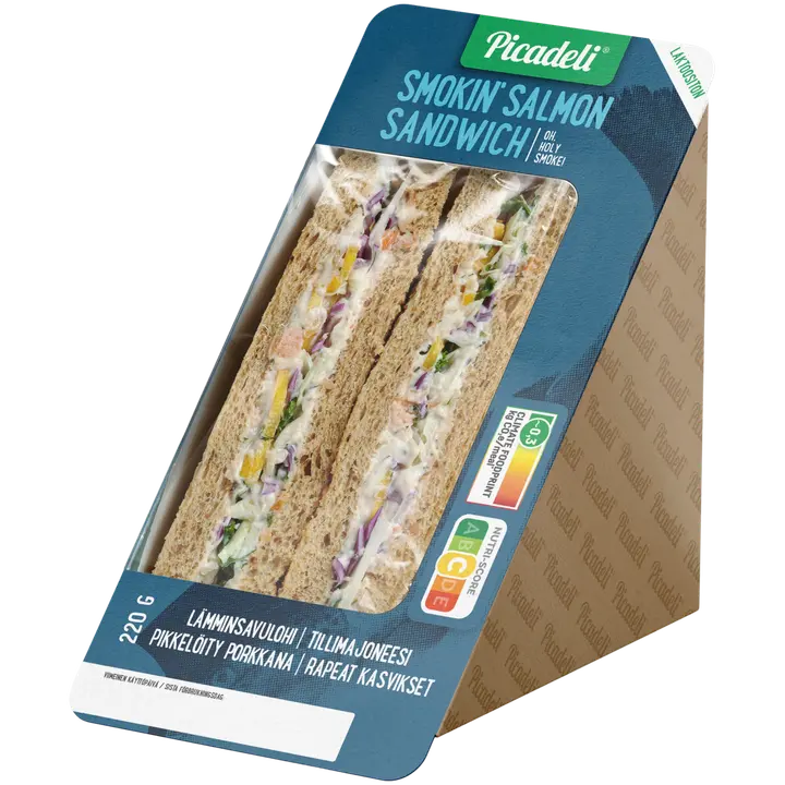 Picadeli Smokin salmon sandwich 220g