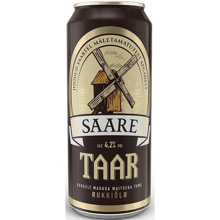 Saare Taar õlu 4,2%vol 500ml