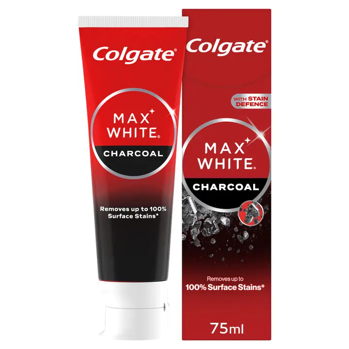 Colgate Max White Charcoal hammastahna 75ml