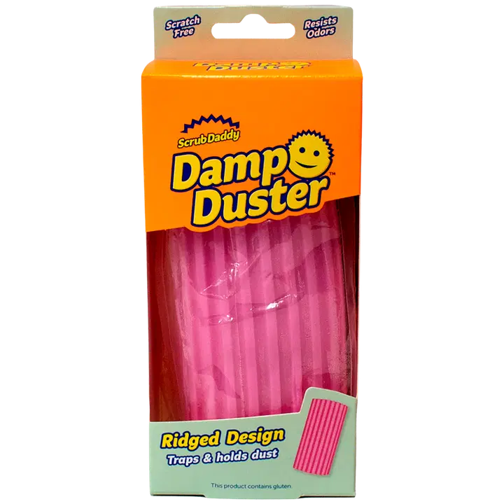 Scrub Daddy Damp Duster Vaaleanpunainen