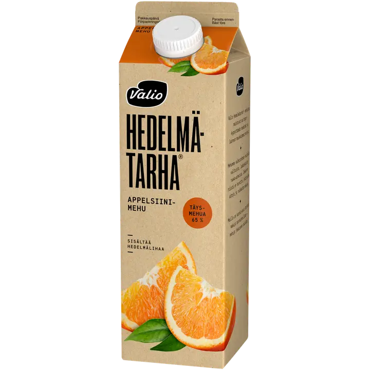 Valio Hedelmätarha® appelsiinimehu 1 l hedelmälihaa