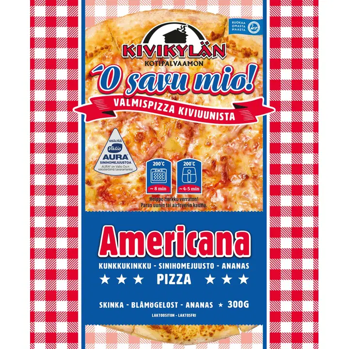 Kivikylän Pizza Americana 300g