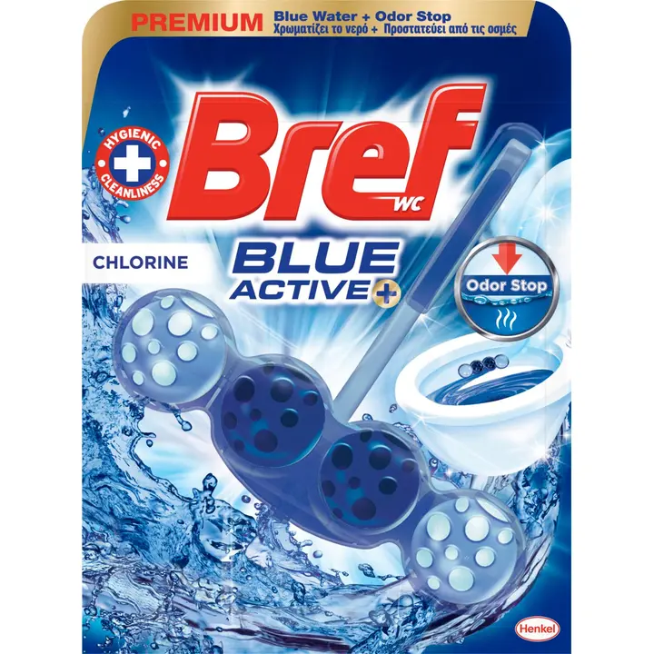 Bref blue active wc-värskendaja kloor 50g