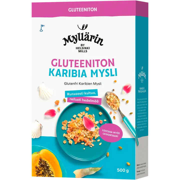 Myllärin Gluteeniton Karibia Mysli 500 g