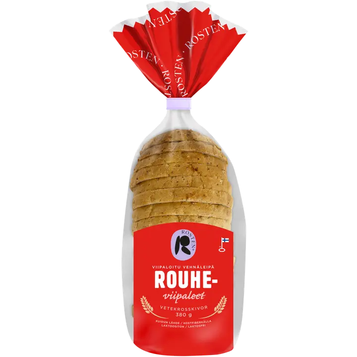 Leipomo Rosten rouheviipaleet 380 g