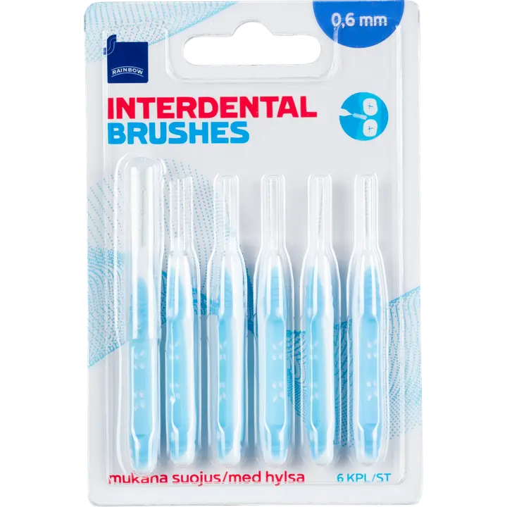 Rainbow hammasväliharja 0,6 mm