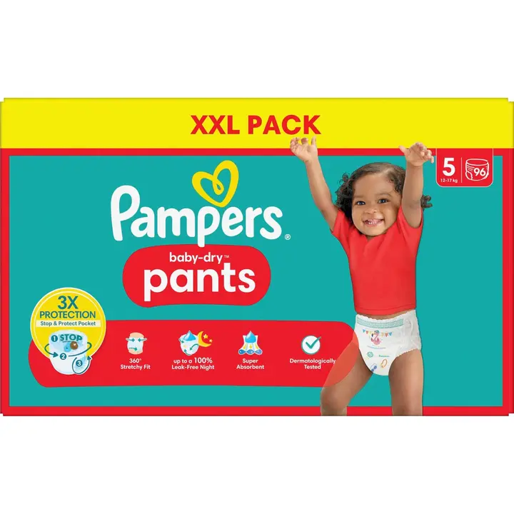 Pampers XXL suurus 5 96tk