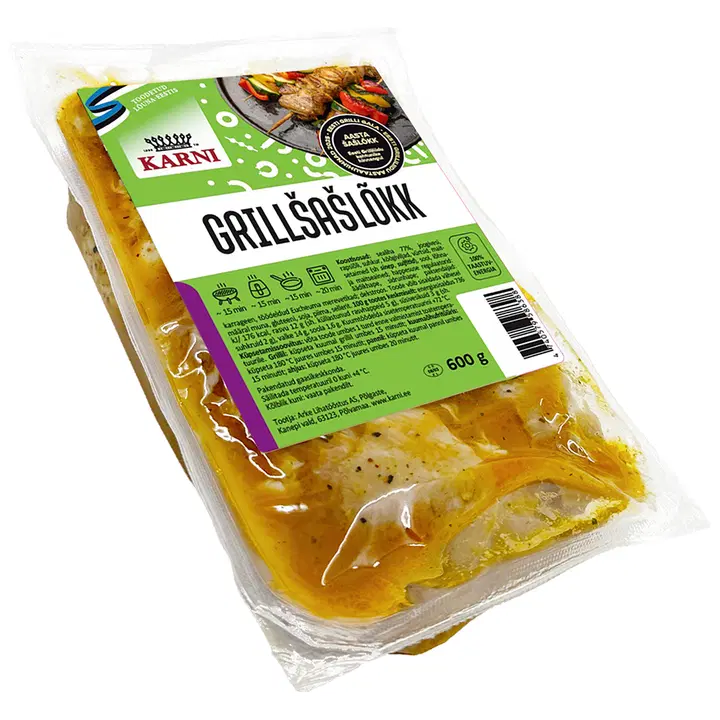 Karni Grillšašlõkk, 600 g