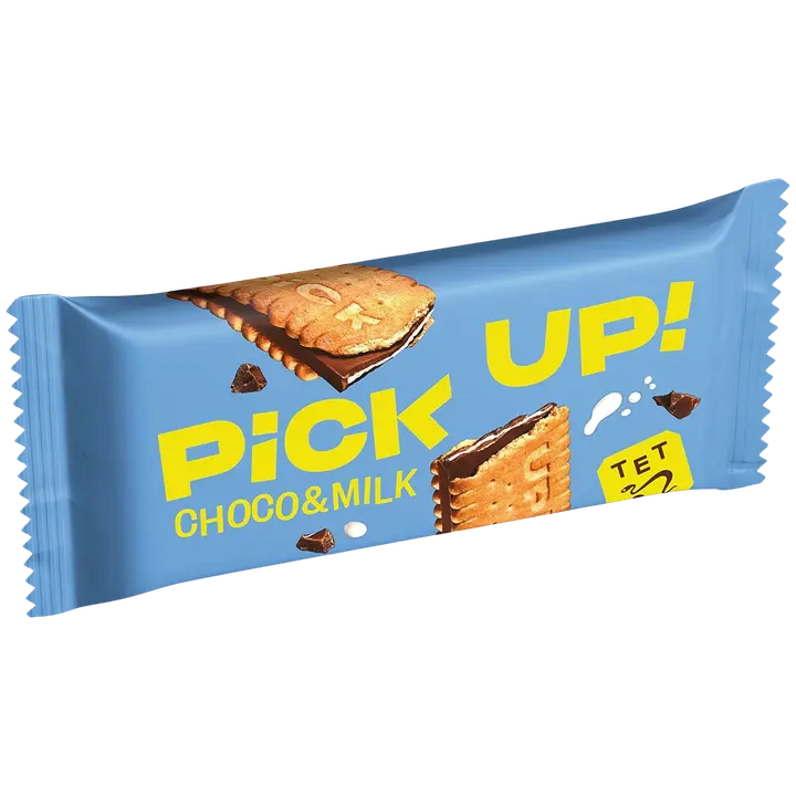 Bahlsen küpsisebatoon pick up 28g piimashokolaadi ja -kreemitäidisega
