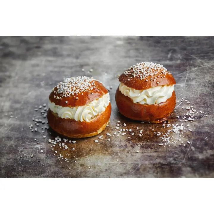 Fazer Leipurit Laskiaispulla mansikkahillolla 2 kpl