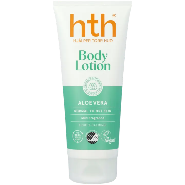 HTH Aloe Vera Body Lotion for normal to dry skin vartalovoide 200ml