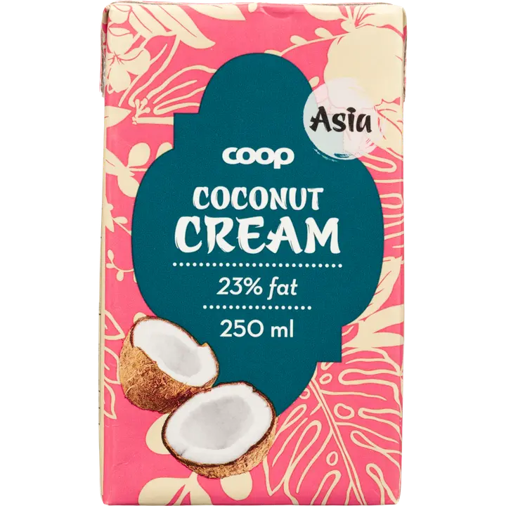 Coop Asia kookoskerma 250 ml