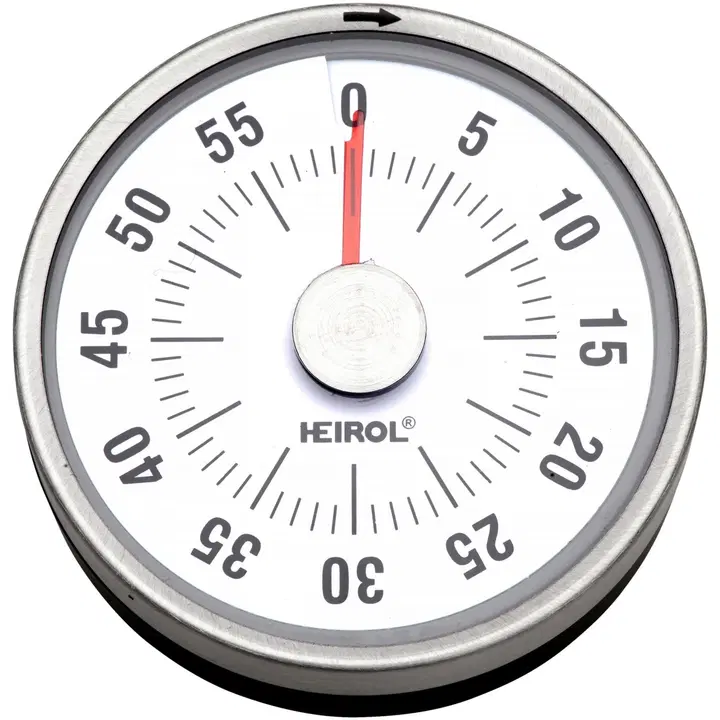 Ajastin magneetilla 7,9x3,2 cm (musta)