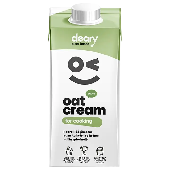 Deary kaera köögikreem 13%, 250 ml