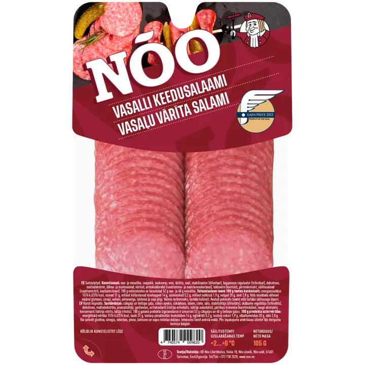 Nõo Vasalli Keedusalaami 105 G