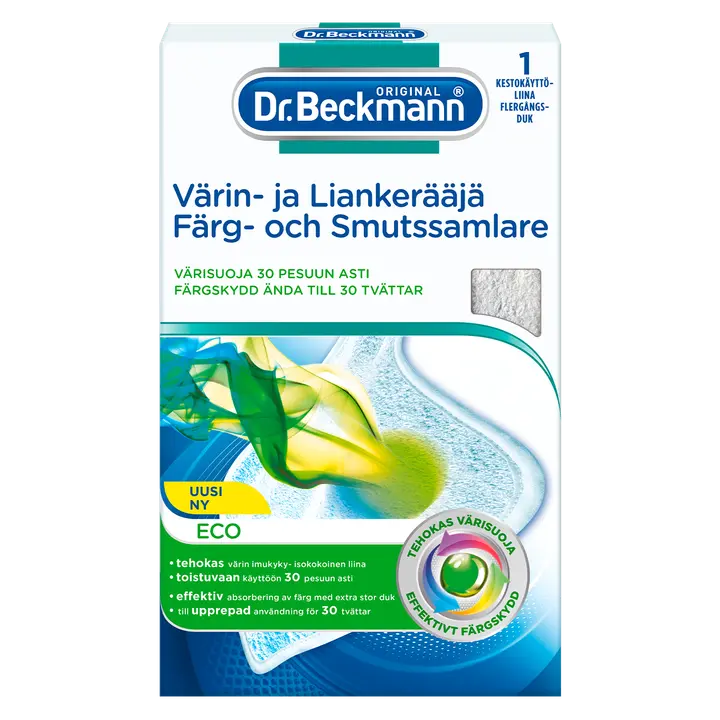 Dr Beckmann 1kpl Värin- ja liankerääjä kestokäyttöliina