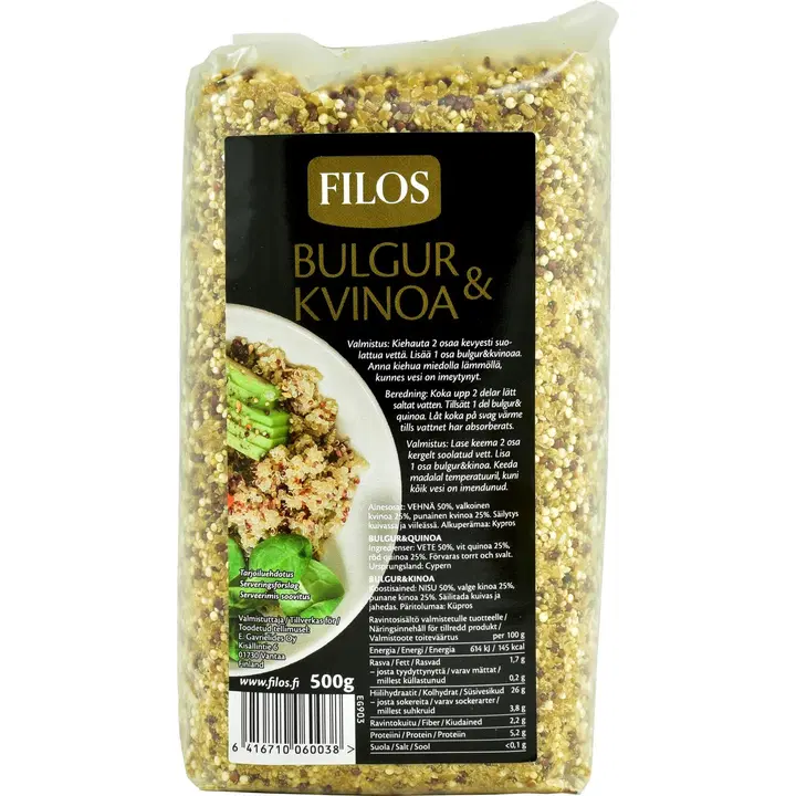 Filos 500g bulgur&kvinoa