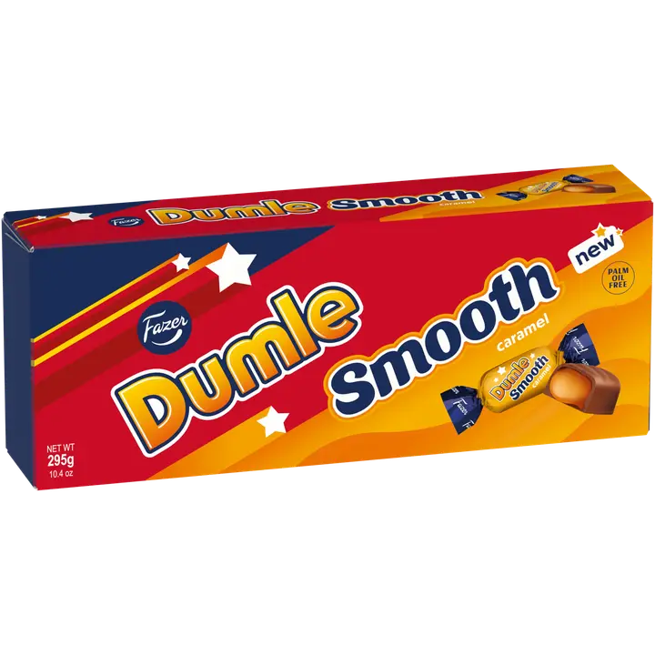 Fazer Dumle Smooth Karamell kommikarp 295g
