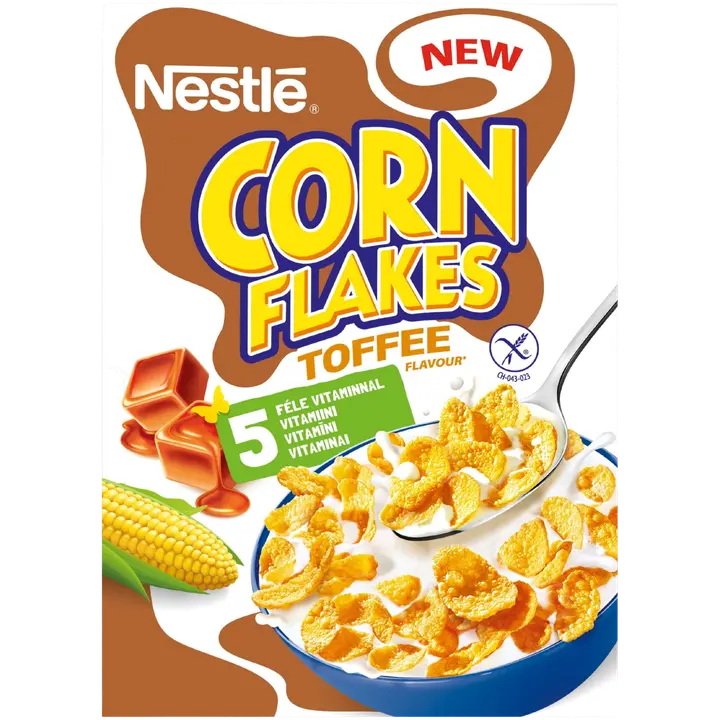 Nestlé corn flakes toffee 350g gluteenivaba