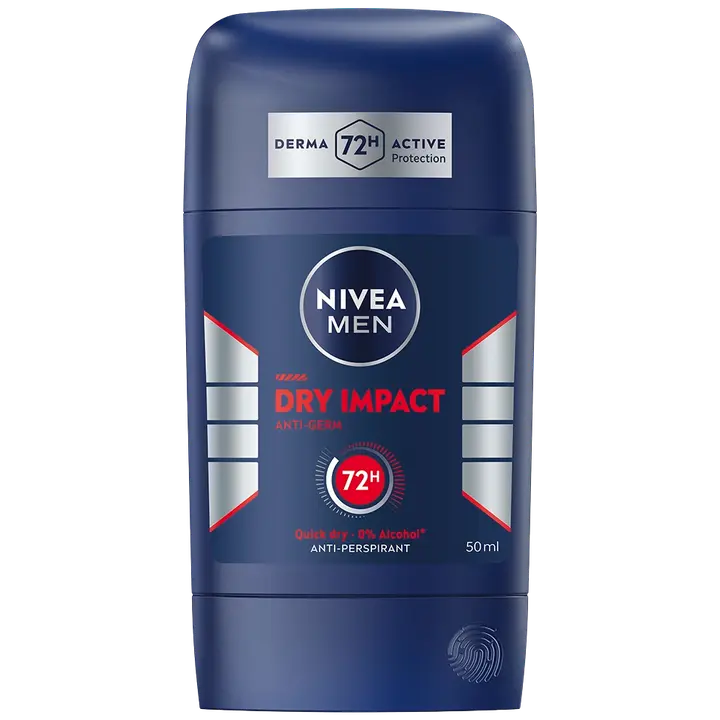 NIVEA MEN 50ml Dry Impact Deo Stick -antiperspirantti