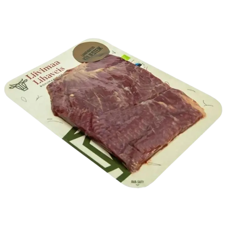 Laagerdatud mahe rohumaaveise küljesteik 280 g