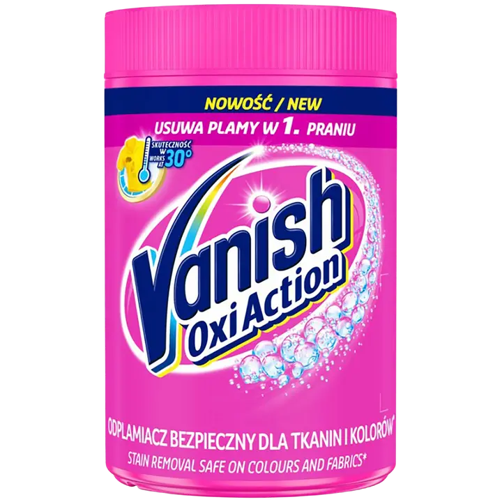 VANISH plekieemaldaja OXY ACTION REGULAR 625 G