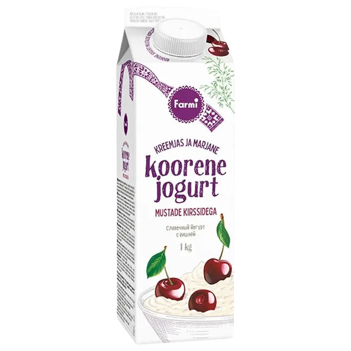 Farmi Koorene kirsijogurt, 1 kg