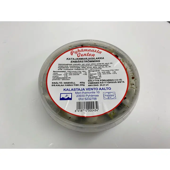 Vento Aalto Katajanmarjasilakka 200g