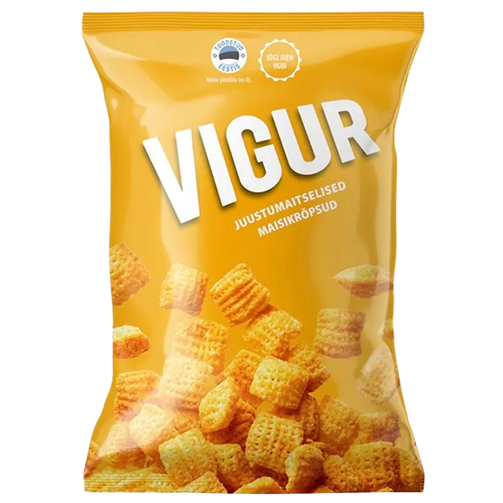 VIGUR Juustumaitselised maisikrõpsud 90g