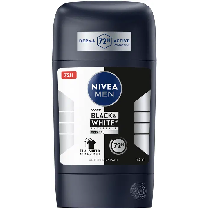 NIVEA MEN 50ml Black & White Original Deo Stick -antiperspirantti
