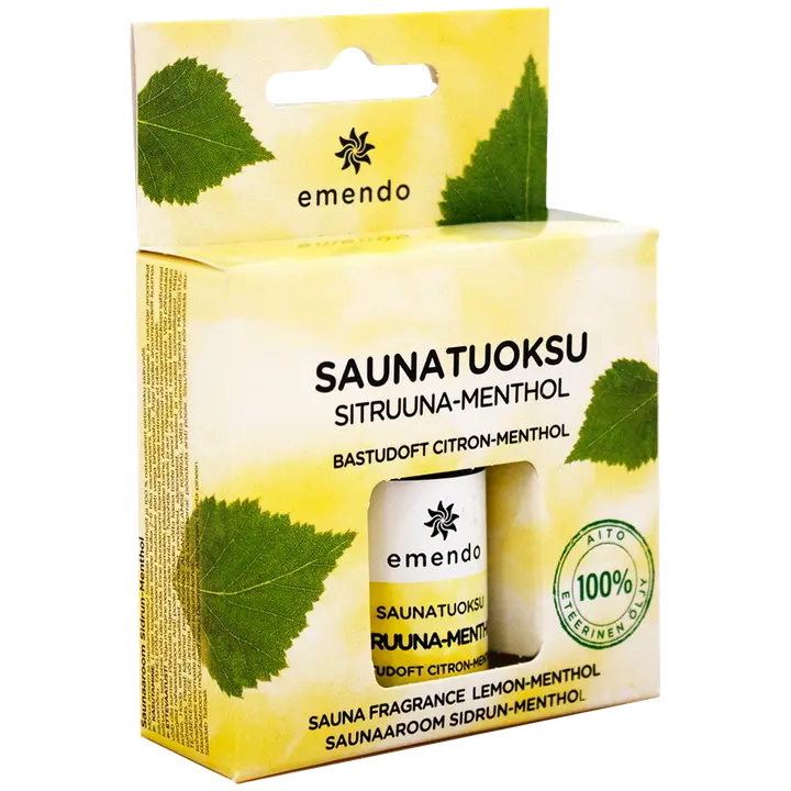 Emendo Saunatuoksu Sitruuna-menthol 10 ml
