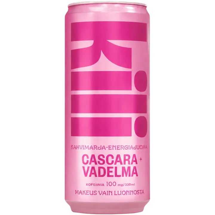 Kili energiajuoma Cascara-Vadelma