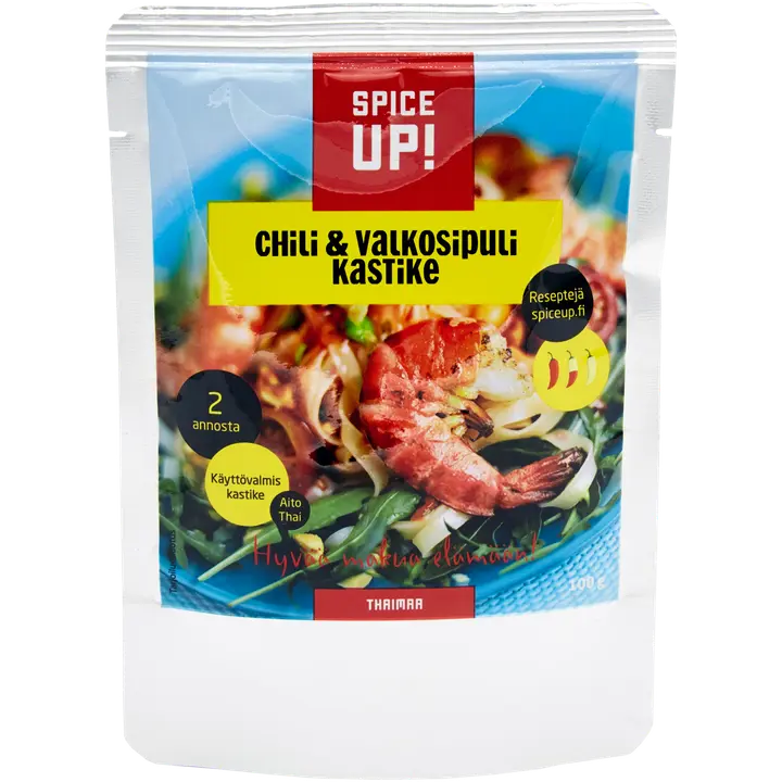 Spice Up! Chili & valkosipulikastike 100g