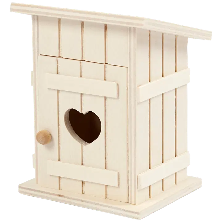 Creativ Company huussi, miniatyyri , 1 kpl