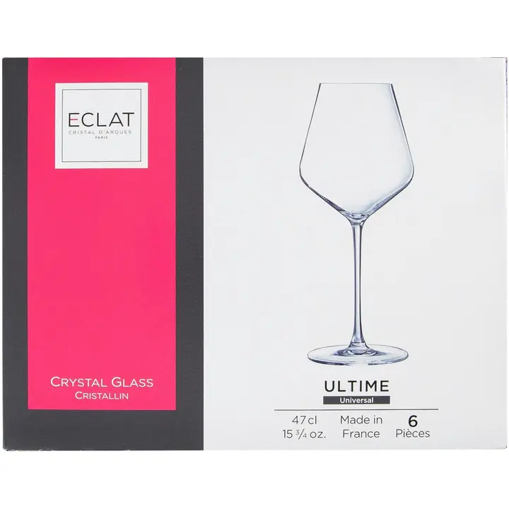 Eclat Ultime viinilasi 47cl 6kpl