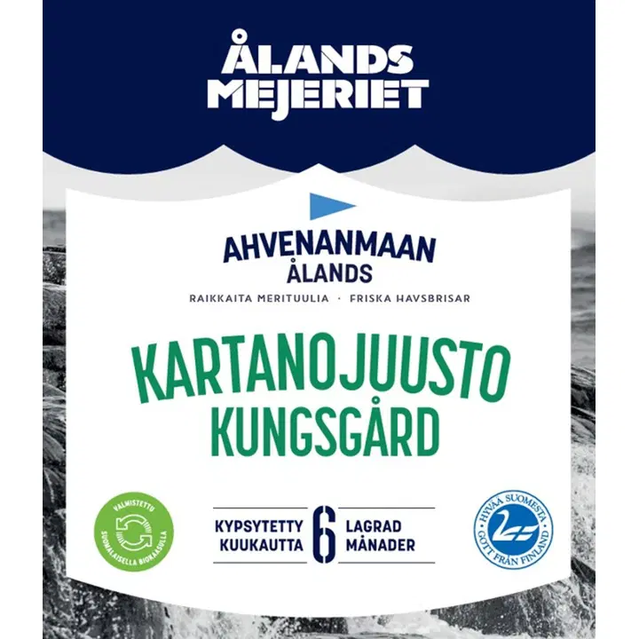 Ålandsmejeriet Kungsgård kartanojuusto