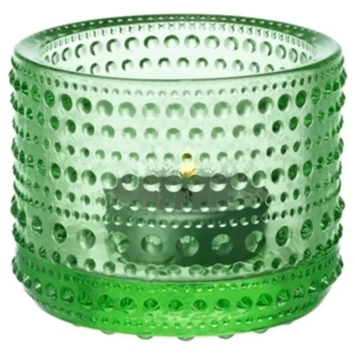 Iittala Kastehelmi kynttilälyhty 64 mm omenanvihreä