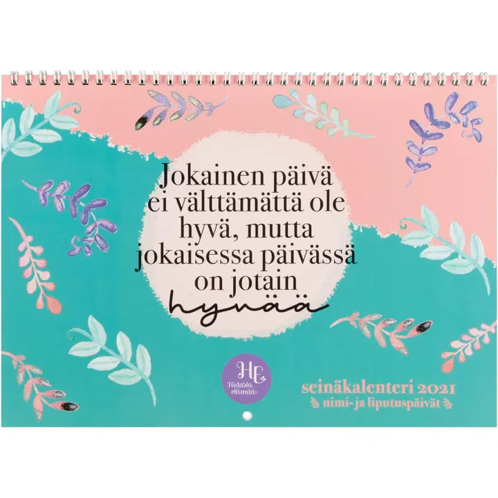 Seinäkalenteri 2021 Hidasta Elämää