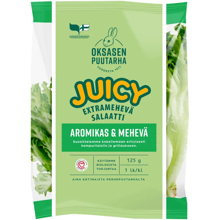 Juicy salaatti 125g Suomi