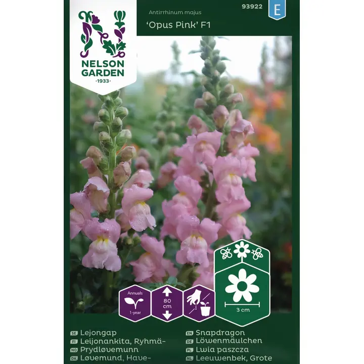 93922 lõvilõug opus pink f1