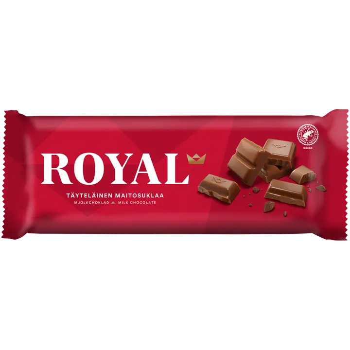 Royal Täyteläinen Maitosuklaa suklaalevy 190g