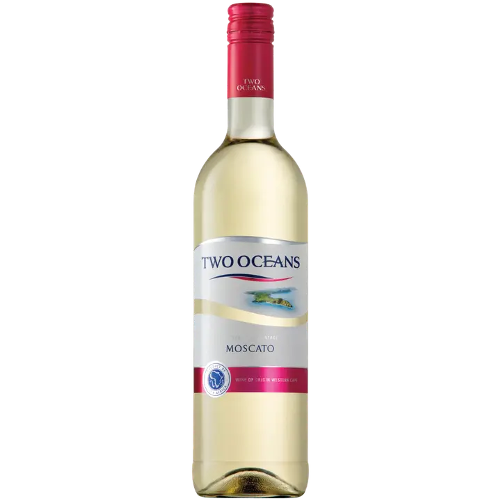 Two Oceans Moscato 8 til-% 75cl plo valkoviini