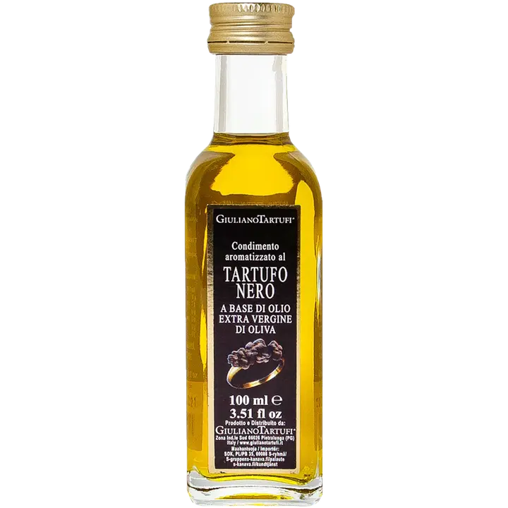 Giuliano Tartufi Extra-Neitsytoliiviöljy Musta Tryffeli 100ml