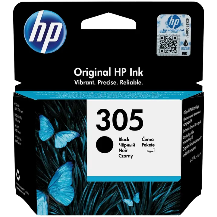 HP 305 musta mustepatruuna