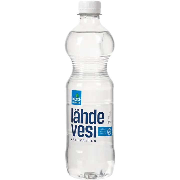 Kotimaista Lähdevesi 0,5l