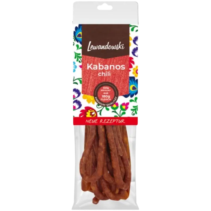 Lewandowski Kabanossi-makkara, chili 100g