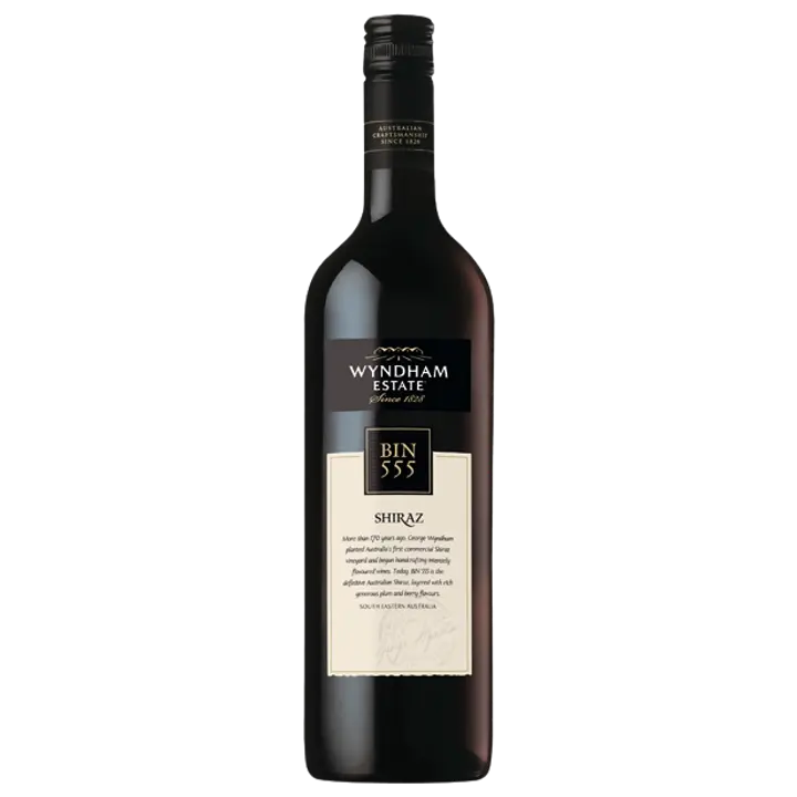 Wyndham Estate Bin 555 Shiraz GT vein 14,1%vol 750ml