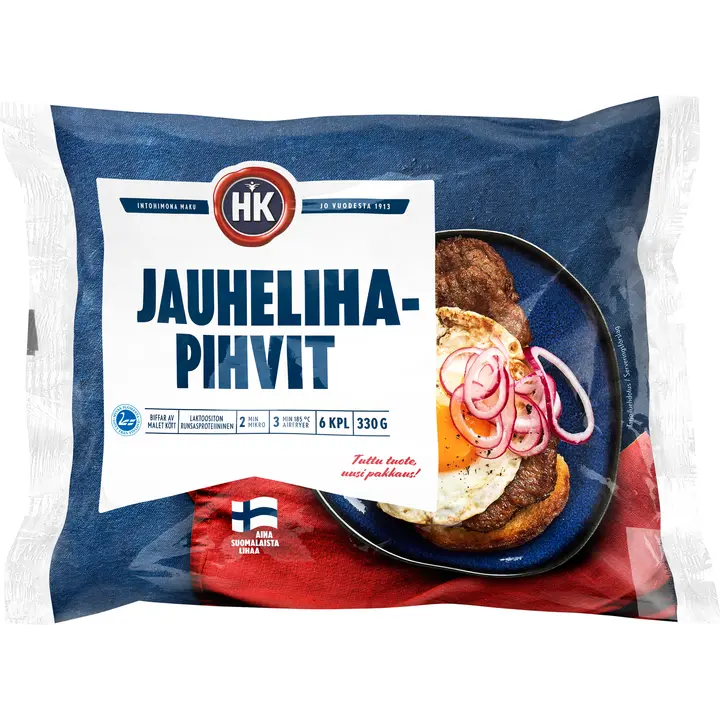 HK Jauhelihapihvit 330 g