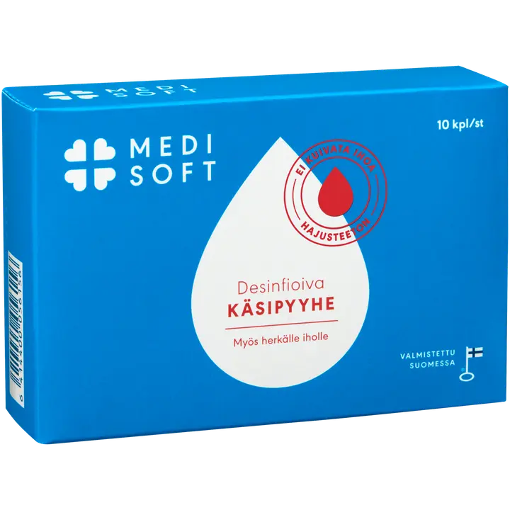 Medisoft 10kpl Desinfioiva käsipyyhe