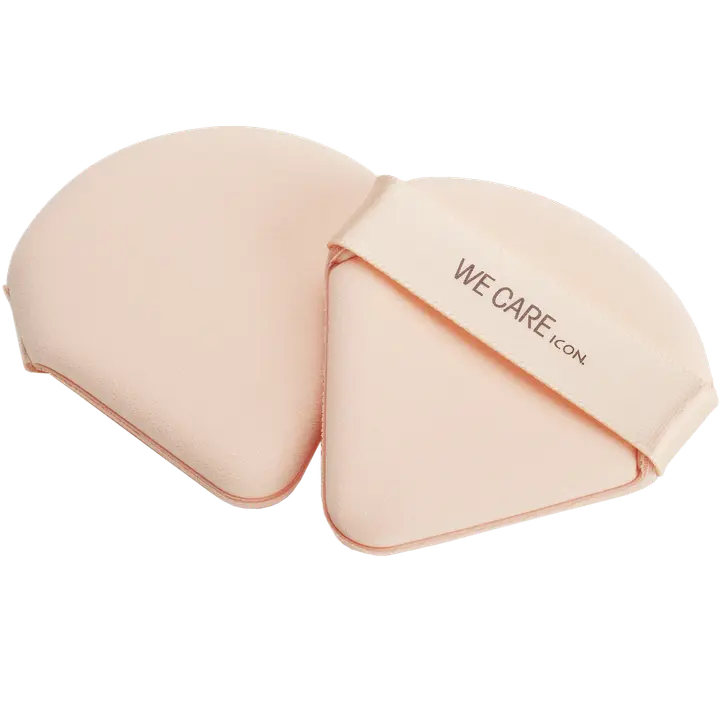 WE CARE ICON. Wet n' Dry Micro Powder Puffs puuterivippa 2 kpl